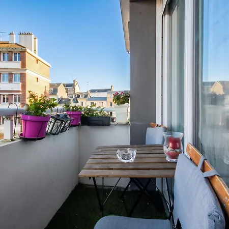 A Rouen, 40 M², Balcon Et Vue Sur La Ville. Apartamento *